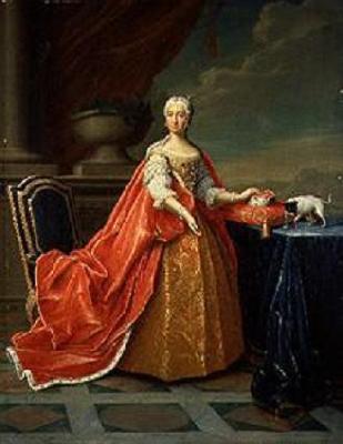  Portrait of Maria Anna Caroline von Bayern